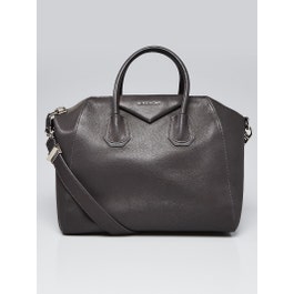 Givenchy Givenchy Grey Sugar Goatskin Leather Medium Antigona Bag