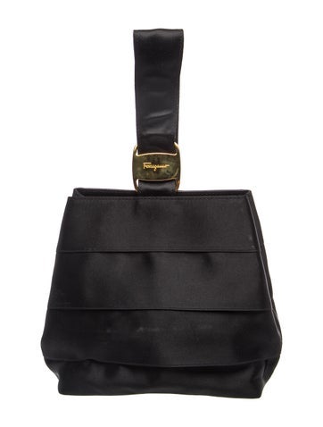 Satin Top Handle Bag