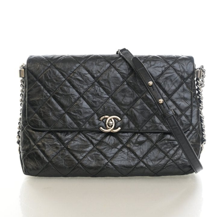 Chanel Aged Calfskin Big Bang Flap Bag