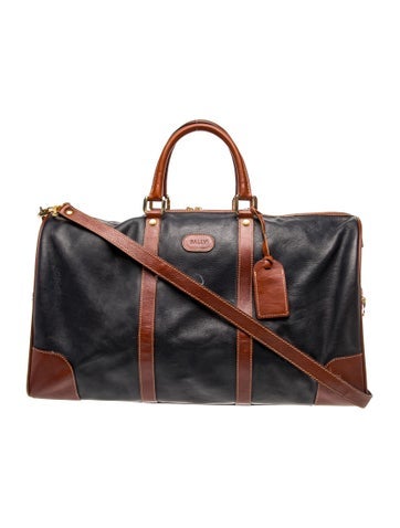 Leather Weekender Bag Vintage