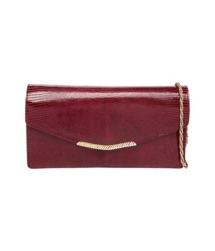 Mark Cross Cross Lizard Shoulder Bag Vintage