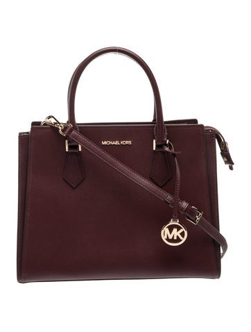 Leather Top Handle Bag