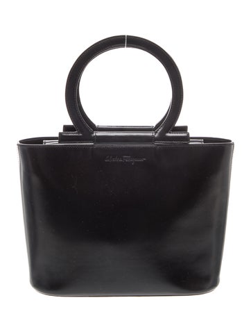 Gancini Top Handle Bag