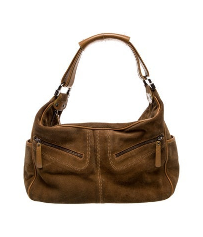 Tod's S Suede Top Handle Bag