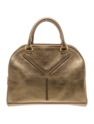 Leather Top Handle Bag