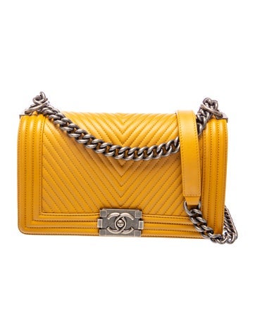 Medium Chevron Boy Bag