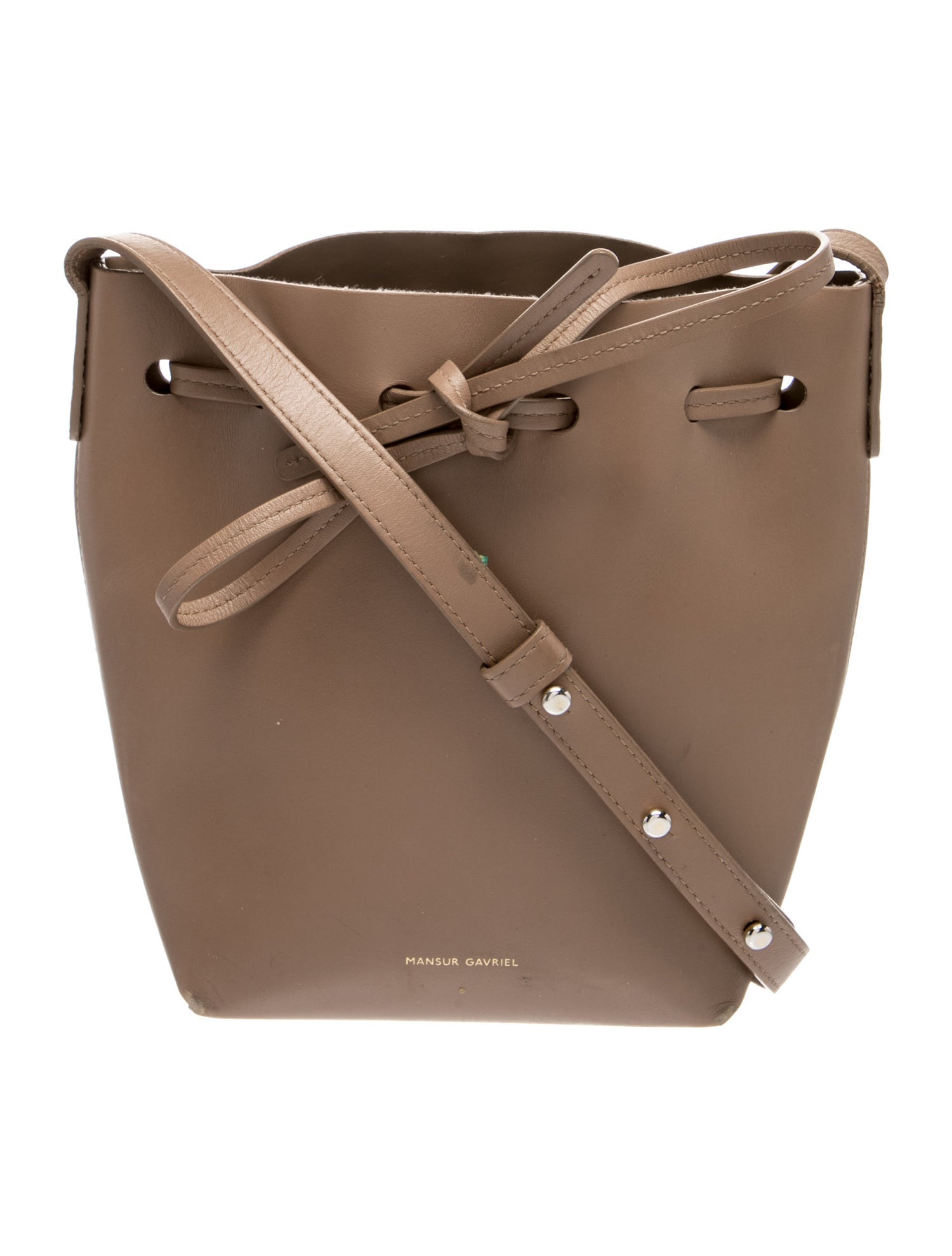 Leather Bucket Bag