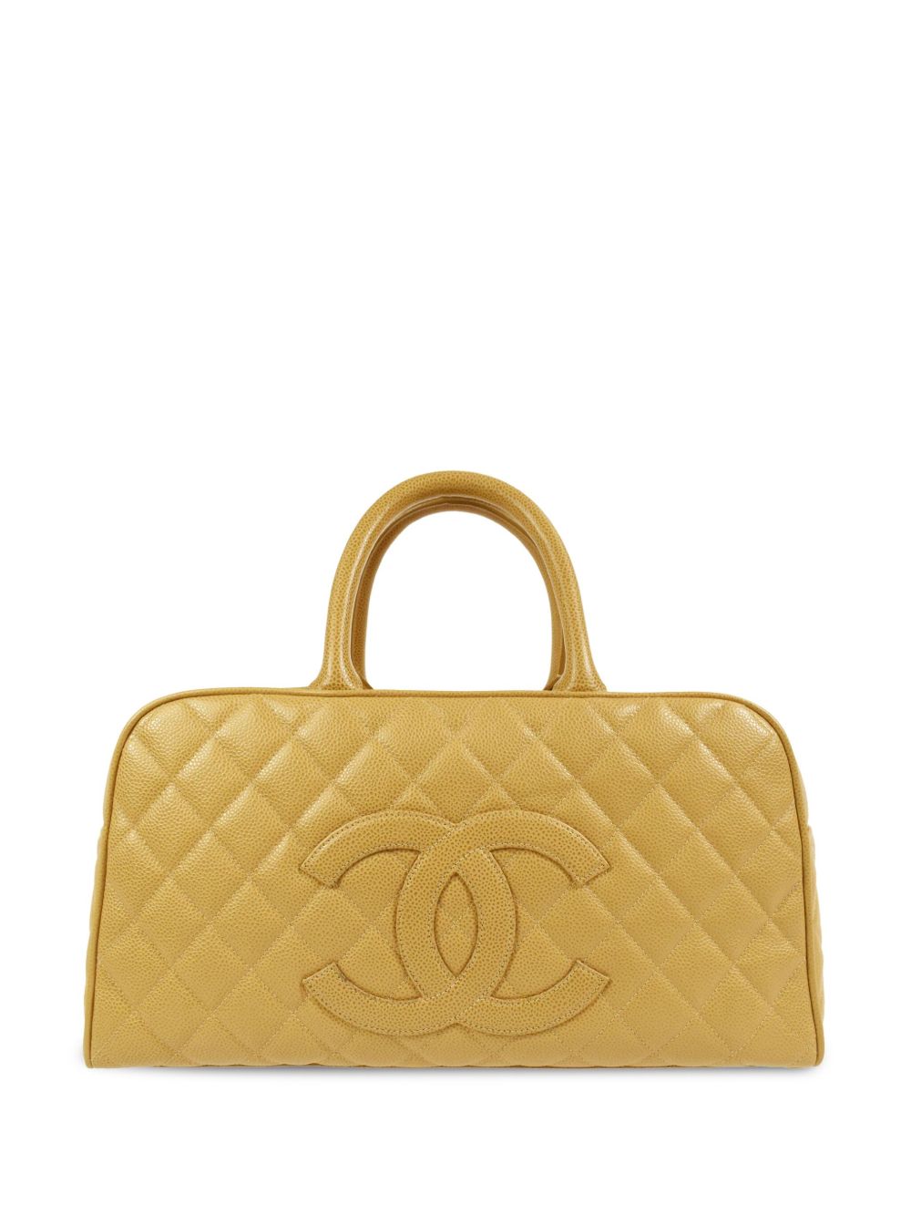 2003 CC diamond-quilted bowling bag