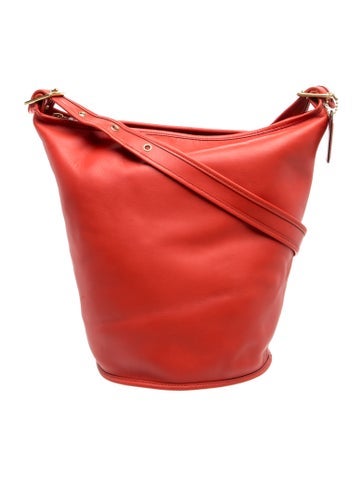 Leather Bucket Bag