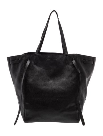 Leather Cabas Phantom Medium