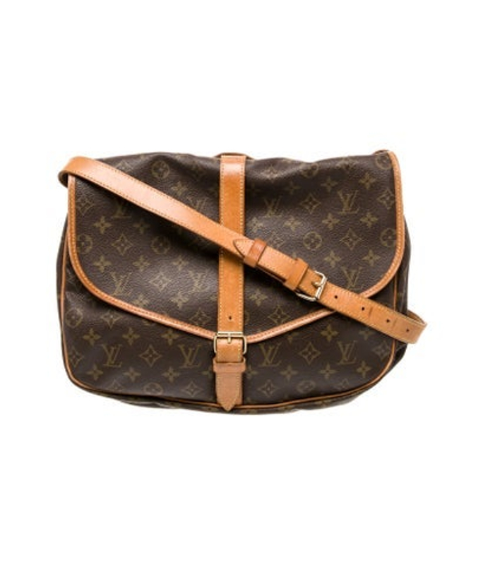 Louis Vuitton Vuitton Lv Monogram Saumur 35 Vintage