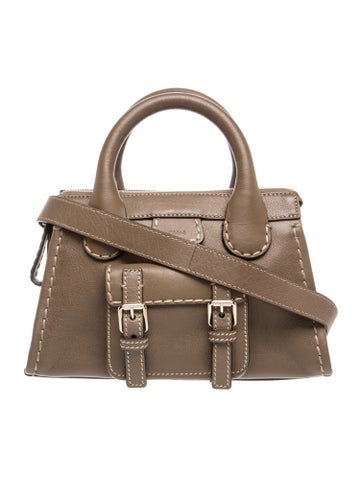 Leather Top Handle Bag