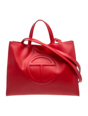 Vegan Leather Shopping Tote Medium