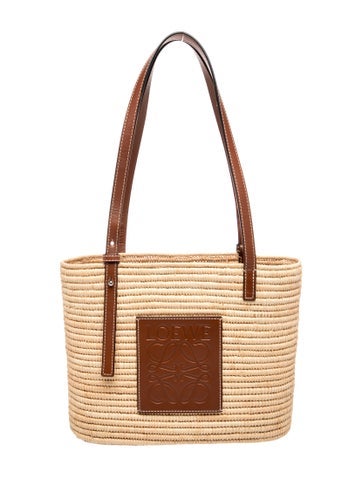 Raffia Square Basket