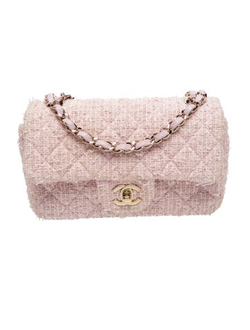 Chanel Tweed Rectangular Mini Flap Bag