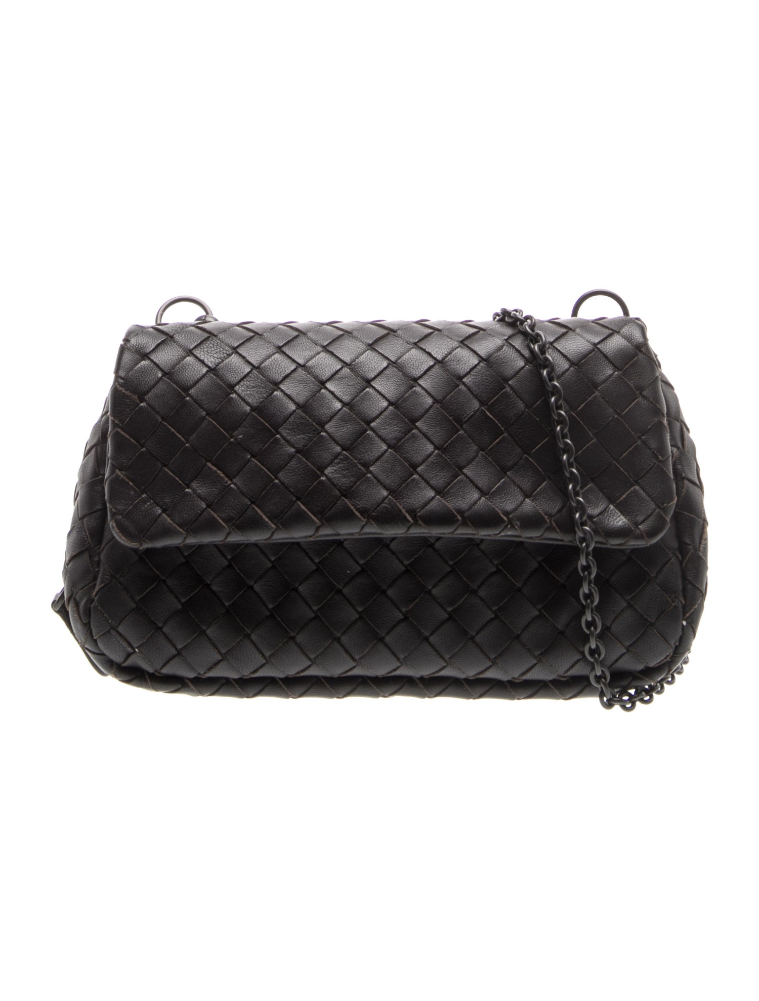 Intrecciato Crossbody Bag Vintage