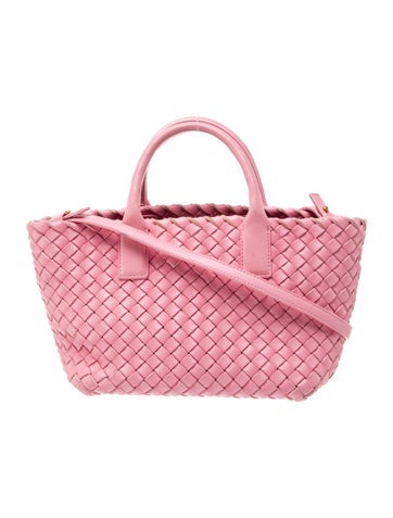 Bottega Veneta Intrecciato Cabat Mini