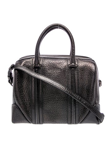 Leather Top Handle Bag