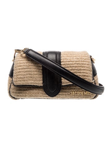 Raffia Le Petit Bambimou Raffia Shoulder Bag Petit