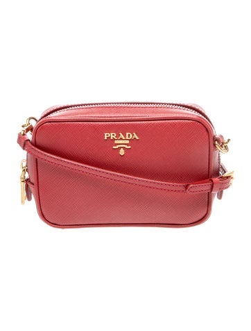 Saffiano Leather Camera Mini