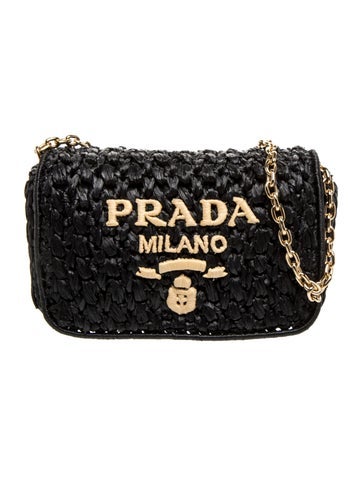 Raffia Crossbody Bag