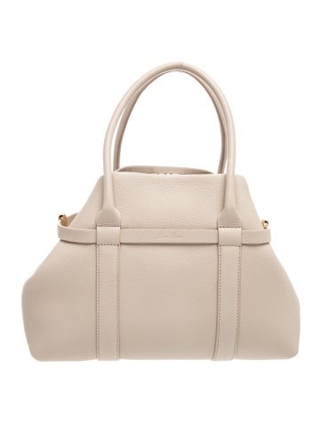 Leather Top Handle Bag