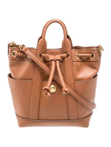 Leather Bucket Bag