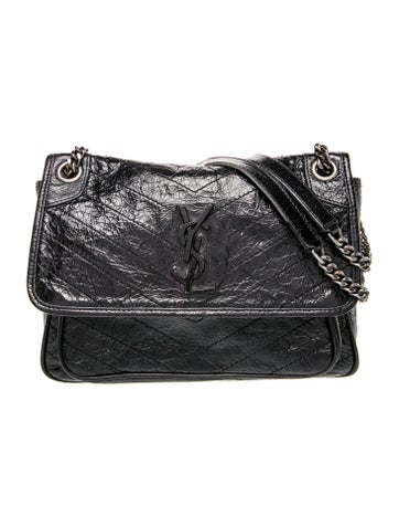 Leather Niki Leather Shoulder Bag Medium