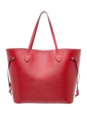 Epi Leather Neverfull w/Pouch MM