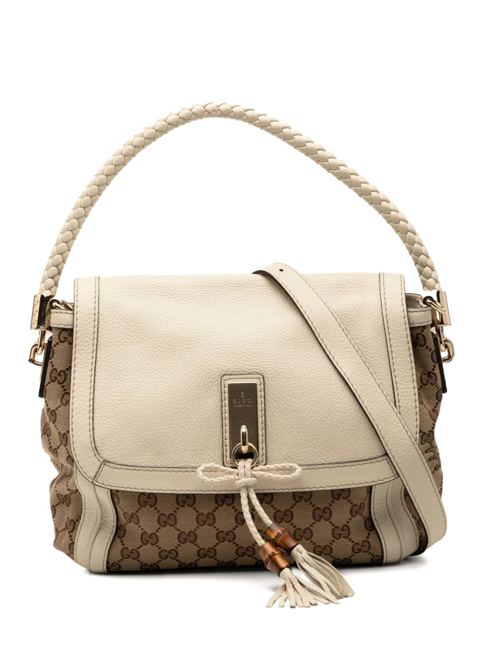 2000-2015 GG Canvas Bella Flap satchel