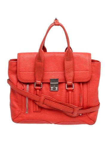 Leather Top Handle Bag