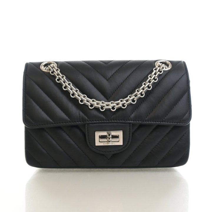 Chanel Crumpled Calfskin Reissue 2.55 Flap Bag 224