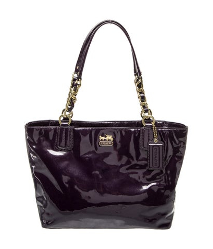 Coach Patent Leather Shoulder Bag