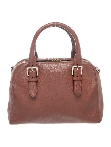 Leather Top Handle Bag