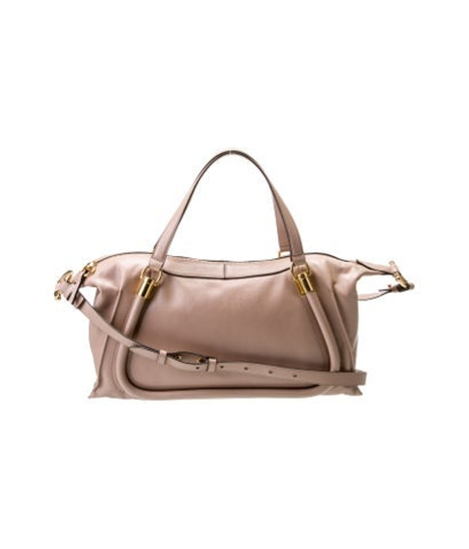 Chloe Leather Paraty 24 Tote Bag 24