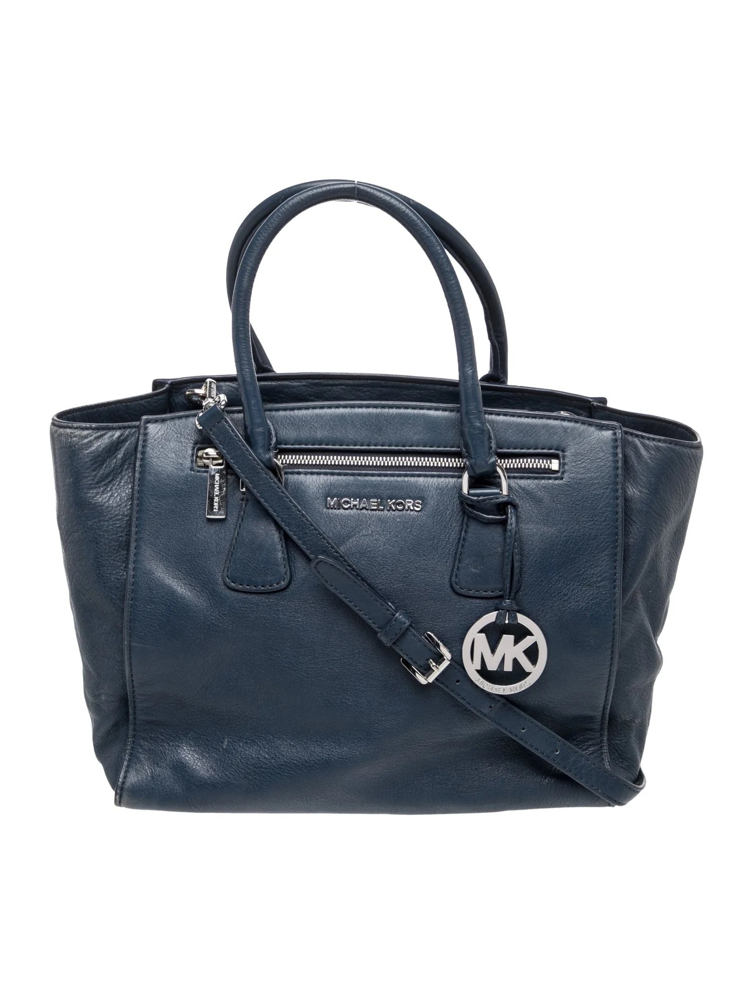 Leather Top Handle Bag