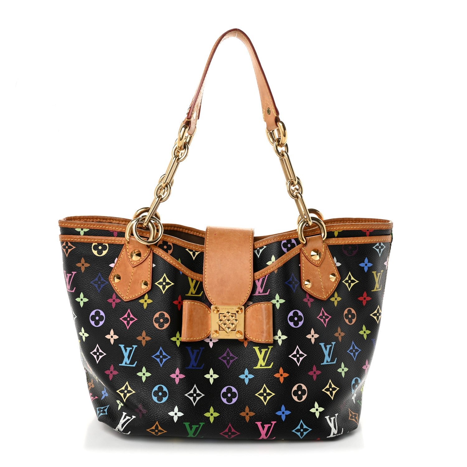 Louis Vuitton Monogram Multicolor Annie GM Black