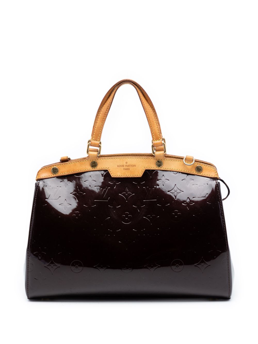 2011 Monogram Vernis Brea MM satchel