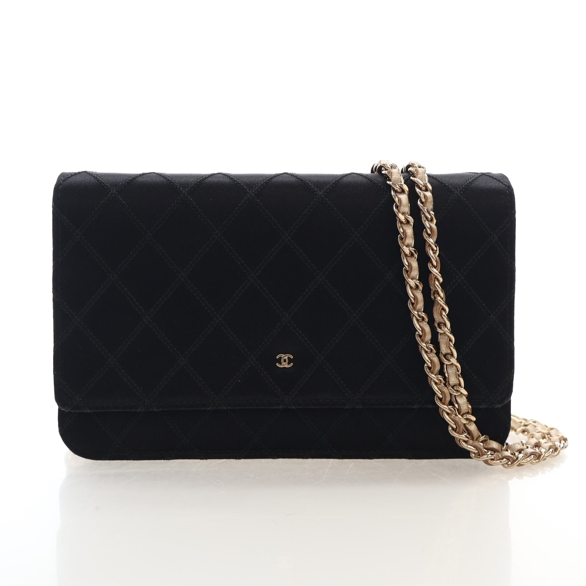 Chanel Satin Wallet On Chain (WOC)