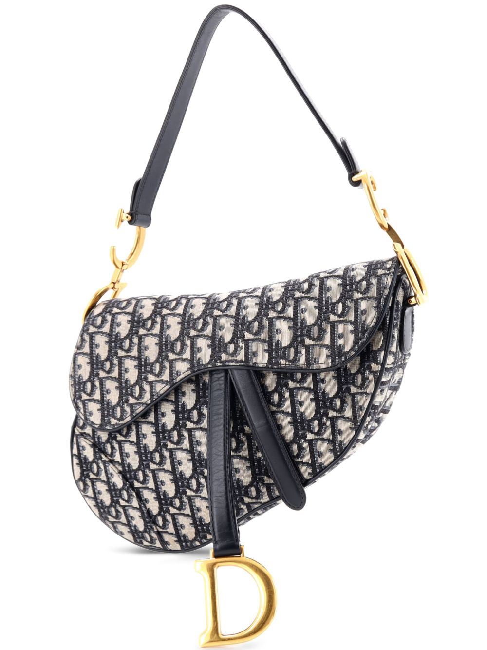 Saddle Handbag Oblique Canvas Medium shoulder bag