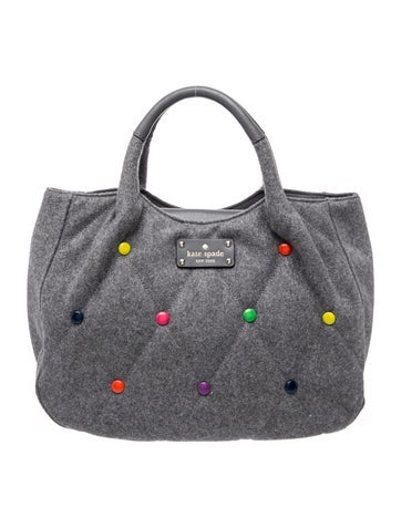 Wool Top Handle Bag
