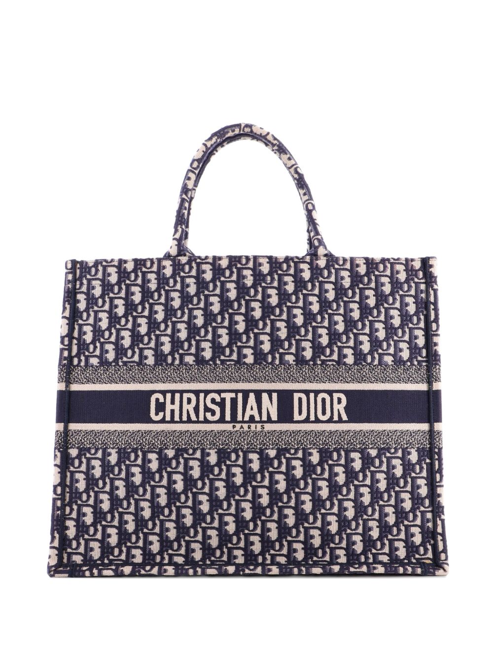 Book Oblique Canvas Large tote bag