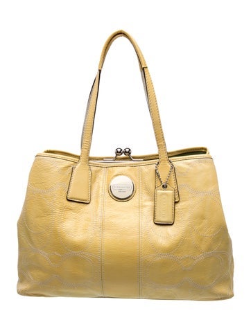 Leather Top Handle Bag