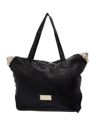 Versace Nylon Shoulder Bag