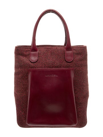 Tweed Top Handle Bag