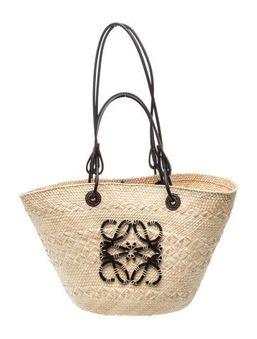 Loewe Raffia Anagram Medium