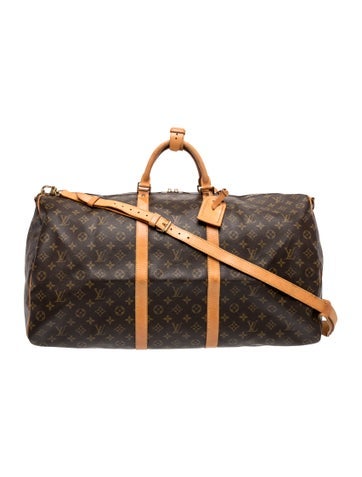 LV Monogram Keepall Bandouliere 60 Vintage