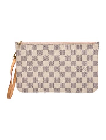 Damier Azur Neverfull Pouch MM
