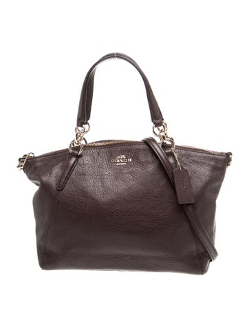 Leather Top Handle Bag