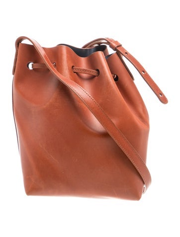 Leather Bucket Bag